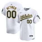 Oakland Athletics Nike Home Limited Pick-A-Player Retired Roster Jersey - White - 49Native