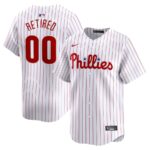 Philadelphia Phillies Nike Home Limited Pick-A-Player Retired Roster Jersey - White - 49Native