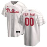 Philadelphia Phillies Nike Home Replica Custom Jersey - White - 49Native