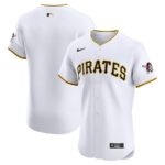 Pittsburgh Pirates Nike Home Elite Jersey - White - 49Native