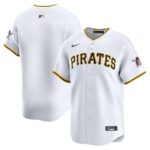 Pittsburgh Pirates Nike Home Limited Jersey - White - 49Native