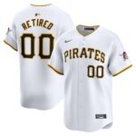 Pittsburgh Pirates Nike Home Limited Pick-A-Player Retired Roster Jersey - White - 49Native