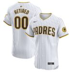 San Diego Padres Nike Home Elite Pick-A-Player Retired Roster Jersey - White - 49Native