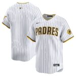 San Diego Padres Nike Home Limited Jersey - White - 49Native