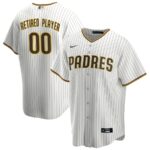 San Diego Padres Nike Home Pick-A-Player Retired Roster Replica Jersey - White - 49Native