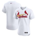 St. Louis Cardinals Nike Home Elite Jersey - White - 49Native