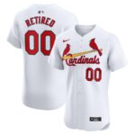 St. Louis Cardinals Nike Home Elite Pick-A-Player Retired Roster Jersey - White - 49Native