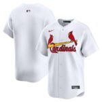 St. Louis Cardinals Nike Home Limited Jersey - White - 49Native