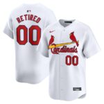 St. Louis Cardinals Nike Home Limited Pick-A-Player Retired Roster Jersey - White - 49Native