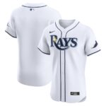 Tampa Bay Rays Nike Home Elite Jersey - White - 49Native