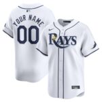Tampa Bay Rays Nike Home Limited Custom Jersey - White - 49Native