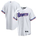 Texas Rangers Nike Home Replica Team Jersey - White - 49Native