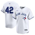Toronto Blue Jays Nike 2024 Jackie Robinson Day Home Limited Jersey - White - 49Native