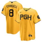 Willie Stargell Pittsburgh Pirates Nike City Connect Replica Player Jersey - Gold - 49Native