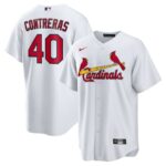 Willson Contreras St. Louis Cardinals Nike Home Official Replica Player Jersey - White - 49Native