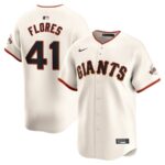 Wilmer Flores San Francisco Giants Nike Home Limited Player Jersey - Cream - 49Native