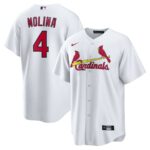 Yadier Molina St. Louis Cardinals Nike Home Replica Player Name Jersey - White - 49Native