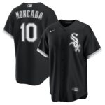 Yoan Moncada Chicago White Sox Nike Alternate Replica Player Name Jersey - Black - 49Native