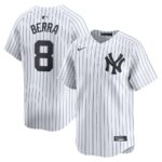 Yogi Berra New York Yankees Nike Home Limited Player Jersey - White - 49Native