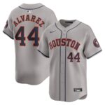Yordan Alvarez Houston Astros Nike Away Limited Player Jersey - Gray - 49Native