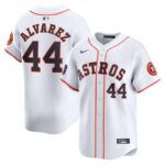 Yordan Alvarez Houston Astros Nike 2024 MLB World Tour Mexico City Series Home Limited Player Jersey - White - 49Native