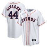 Yordan Álvarez Houston Astros Nike Home Replica Player Jersey - White - 49Native