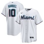 Yuli Gurriel Miami Marlins Nike Replica Player Jersey - White - 49Native