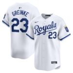 Zack Greinke Kansas City Royals Nike Home Limited Player Jersey - White - 49Native