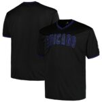 Chicago Cubs Profile Big & Tall Pop Fashion Jersey - Black - 49Native