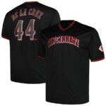 Elly De La Cruz Cincinnati Reds Profile Big & Tall Pop Fashion Player Jersey - Black - 49Native