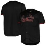 St. Louis Cardinals Profile Big & Tall Blackout Replica Jersey - 49Native