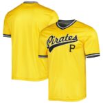 Pittsburgh Pirates Stitches Cooperstown Collection Team Jersey - Gold - 49Native