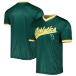 Oakland Athletics Stitches Cooperstown Collection Team Jersey - Kelly Green - 49Native