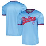 Minnesota Twins Stitches Cooperstown Collection Team Jersey - Light Blue - 49Native