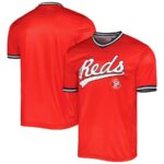 Cincinnati Reds Stitches Cooperstown Collection Team Jersey - Red - 49Native