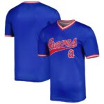 Atlanta Braves Stitches Cooperstown Collection Team Jersey - Royal - 49Native
