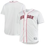 Boston Red Sox Big & Tall Home Replica Team Jersey - White - 49Native