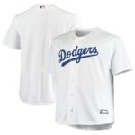 Los Angeles Dodgers Big & Tall Replica Team Jersey - White - 49Native