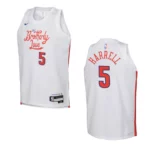 2022-23 Philadelphia 76ers Youth City Edition Montrezl Harrell White Jersey - 49Native