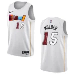 Mychal Mulder City Edition Miami Heat 2022-23 White Swingman Jersey - 49Native