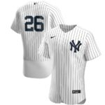 DJ LeMahieu New York Yankees Nike Home Player Jersey - White/Navy - 49Native
