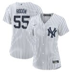 Carlos Rodon New York Yankees Nike Women's Home Official Player Jersey - White/Navy - 49Native