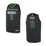 Youth Minnesota Timberwolves 2022-23 Statement Edition Naz Reid Black Jersey - 49Native