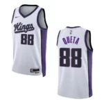 Neemias Queta Association Edition Sacramento Kings 2023-24 White Swingman Jersey - 49Native