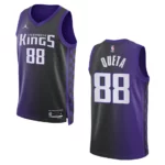 Neemias Queta Statement Edition Sacramento Kings 2023-24 Purple Swingman Jersey - 49Native