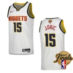 Nikola Jokic White 2023 NBA Finals Denver Nuggets Association Edition Jersey - 49Native