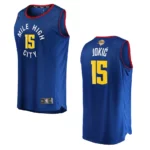 Nikola Jokic Blue 2023 NBA Finals Denver Nuggets Fast Break Player Jersey - 49Native