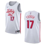 P.J. Tucker City Edition Philadelphia 76ers 2022-23 White Swingman Jersey - 49Native