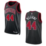 Chicago Bulls Patrick Williams 2022-23 Statement Edition Black Swingman Jersey - 49Native