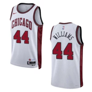 Patrick Williams City Edition Chicago Bulls 2022-23 White Swingman Jersey - 49Native